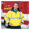 Occunomix Jacket, Polyester, Class 3 R, Yellow, L LUX-TJBJ-YL