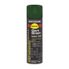Rust Preventative Spray Paint, Dark Green, Gloss, Solvent, 15 oz