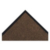 Entrance Mat, Polypropylene, 3/8 in Thick, Brown, 3 ft W x 4 ft L