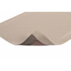 Antifatigue Mat, 5 ft. L x 3 ft. W, 1" Thickness, Vinyl, Diamond Plate, Gray  979S0035GY