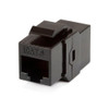 Monoprice Datacom Jack,Cat6,Coupler,Black 7297
