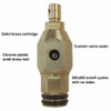 Quarter Ball Frost Proof Sillcock,12 in. L QB-112MC