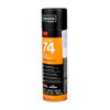 Spray Adhesive, Foam Fast 74 Series, Orange, 16.9 oz, Aerosol Can  FOAM FAST 74