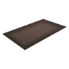 Entrance Mat, Polypropylene, 3-8 in Thick, Black, 4 ft W x 10 ft L  141S0410BL