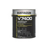 Rust-Oleum Interior/Exterior Paint, Flat, Oil Base, Black, 1 gal 245387