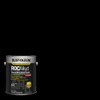 Rust-Oleum Interior-Exterior Paint, Flat, Oil Base, Black, 1 gal 245387