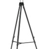 Quartet Portable Telescoping Easel, Heavy-Duty, Black 56EX