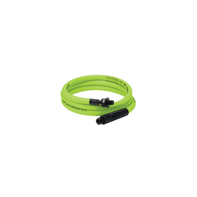 3-8” x 6' Flexzilla ZillaGreen Ball Swivel Whip Hose HFZ3806YW2B