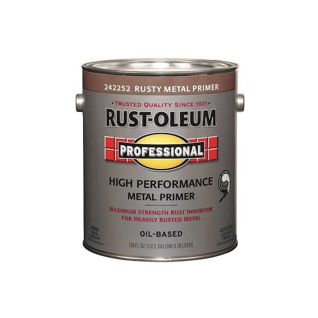 Rust-Oleum 1 Gal. Red Flat Rust Preventative Primer 242252 - SIM