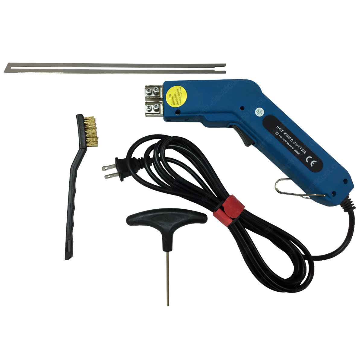 Foam Cutting Tool 250W Sleeving and Rope Cutter and 10