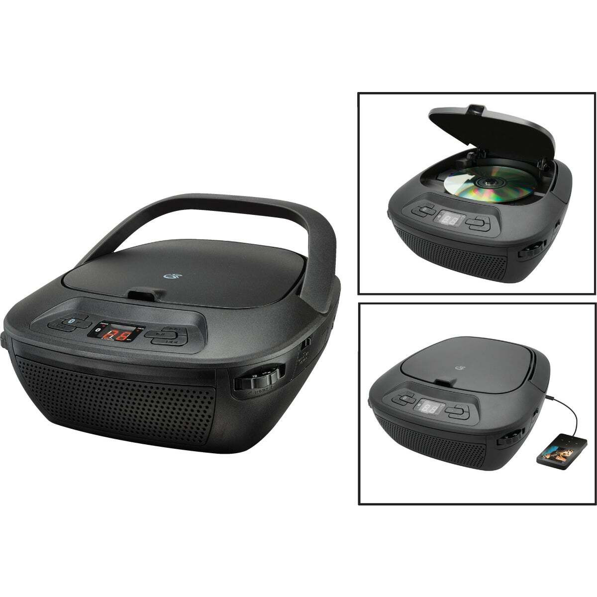 GPX BCB 119B Bluetooth Boombox - Thumbnail 5