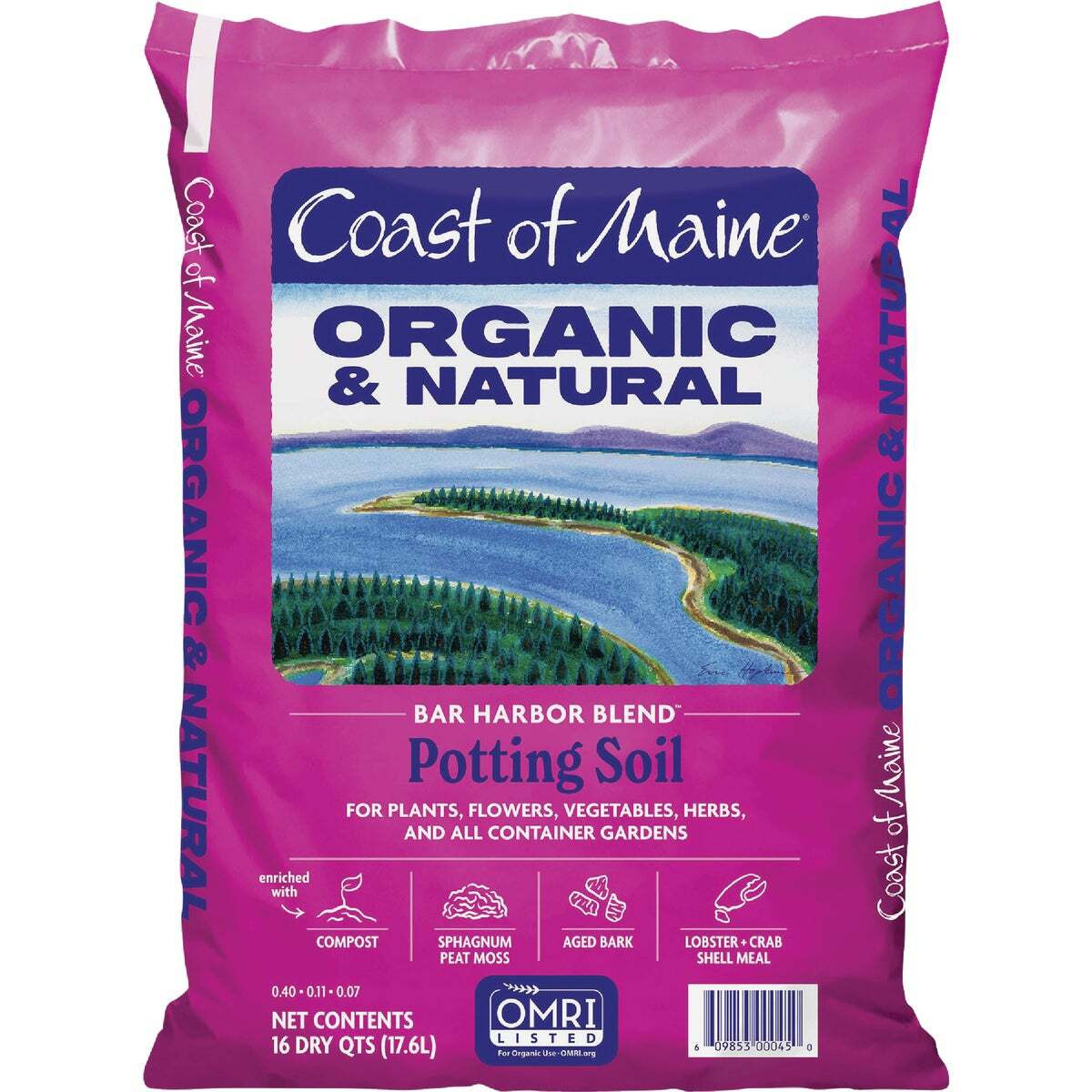 Coast of Maine Bar Harbor Blend Potting Soil - Thumbnail 3