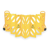 Manufacturer Varies Portable Barricade,40"H,13'W,Polypro FG9S1100YEL