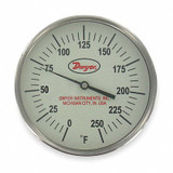 Dwyer Instruments Bimetal Thermom,5 In Dial,0 to 250F GBTB52551