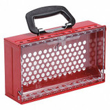 Brady Group Lockout Box,Red,10-1/2" W 150505