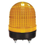 Dayton Warning Light,Yellow,LED,Stud 26ZT51