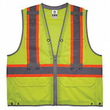 Glowear by Ergodyne Safety Vest,ANSI Class 2,M/S Size 24173