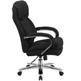 Flash Furniture Office Chair,49 in H,Black GO-2078-GG