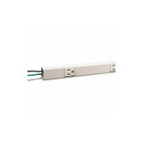 Legrand Prewired Raceway6 Outlets,6 Ft. L,Ivory NM24GB612