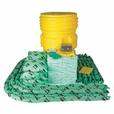 Brady Spc Absorbents Spill Kit, Chem/Hazmat, Yellow SKH-95