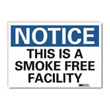 Lyle Notice Sign,10inx14in,Reflctv Sheeting U5-1563-RD_14X10