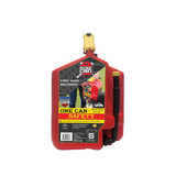 Surecan 5 gal,Type II Safety Gas Can,Red,HDPE SUR5SFG2