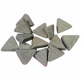Raytech Ceramic Media,Triangle,5/16" x 7/8"  41-310
