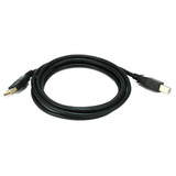 Monoprice USB 2.0 Cable,6 ft.L,Black 5438