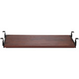 Lorell Keyboard Tray - 25.6" Width x 15.1" Depth - Cherry - 1 Each