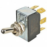 Carling Technologies Toggle Switch,DPDT,10A @ 250V,QuikConnct 2GM51-73