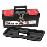 Brady Lockout Tool Box,Unfilled 105905