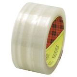 High Performance Box Sealing Tapes 373, 48 mm x 50 m, 2.5 mil Thick Clear