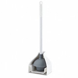 Libman Plunger and Caddy,18 in Hand L,Flange 598