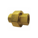 Manufacturer Varies Union, Brass, 3/4 in Pipe Size, FNPT 6AYY6