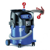 Nilfisk Shop Vacuum,8 gal.,Plastic,113 cfm 302004229