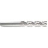 Sim Supply Sq. End Mill,Single End,Carb,3/8"  218-001040