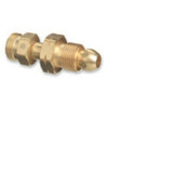 Brass Cylinder Adaptor, From CGA-510 POL Acetylene To CGA-520 B Tank