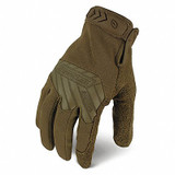 Ironclad Performance Wear Tactical Touchscreen Glove,Brown,XL,PR IEXT-PCOY-05-XL