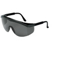 Stratos Spectacles, Gray Lens, Polycarbonate, Duramass HC, Black Frame, Nylon