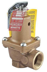Watts Safety Relief Valve,2 In,150 psi,Bronze 2 174A-150