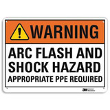 Lyle Warning Sign,7 in x 10 in,Aluminum U1-1091-NA_10x7