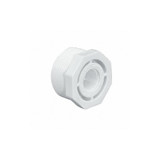 Lasco Fittings Bushing, 3/4 x 1/2 in, Schedule 40,White 439101BC
