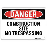 Lyle Danger Sign,10 inx14 in,Plastic  U3-1250-NP_14X10