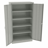 Tennsco Storage Cabinet,66"x36"x18",LtGry,4Shlv 6618DHLG