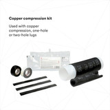 3m Resin Comp Spl Kit,8000 V,4 AWG,1-0 AWG 5322