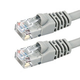 Monoprice Patch Cord,Cat 5e,Booted,Gray,1.0 ft. 2124