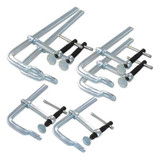 Bessey Bar Clamp Set,F-Style Sliding Arm CLSX-SET