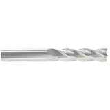 Sim Supply Sq. End Mill,Single End,Carb,3/8"  215-001040