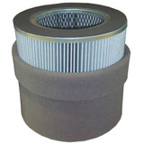 Solberg Filter Element,Polyester,14.5" Ht,14" ID 385P