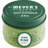 Mrs. Meyer's Clean Day 2.9 Oz. Pine Small Tin Soy Candle 329887